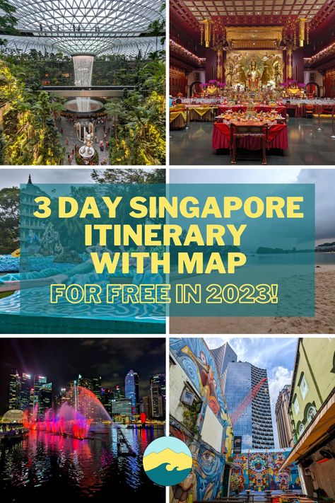 Our Singapore itineraries for 3 days, 4 days, and 5 days have got you covered for cheap things to do in Singapore - tailored to your time limit. Singapore Itenary, Singapore 3 Day Itinerary, 3 Days In Singapore, 2 Days In Singapore, Singapore Tourist Attractions, Singapore Things To Do, Singapore Vacation, Singapore Travel Tips, Singapore Attractions