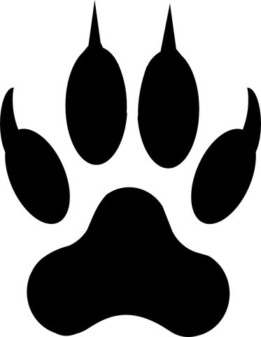 5+ Free Tiger Footprint & Tiger Images Lion Footprint, Pirate Ship Tattoos, Paw Drawing, Sheet Metal Art, Tiger Images, Wolf Silhouette, Dremel Carving, Wolf Print, Lion Paw