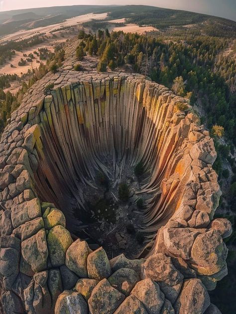 Devils Tower Wyoming, Devils Tower, Fantasy Landscape, Mountain Landscape, Nature Scenes, Science And Nature, Amazing Nature, Natural Wonders, Vacation Spots