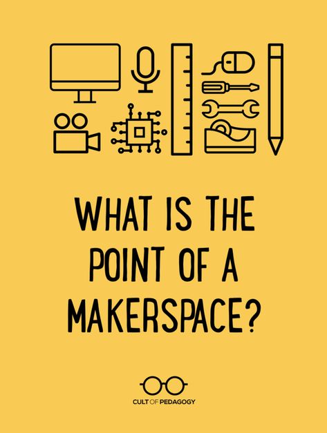 There's a lot more to it than cardboard and duct tape. Makerspace Elementary Library, School Issues, Makerspace Design, Makerspace Elementary, Library Makerspace, Makers Space, Steam Lab, Makerspace Library, What Is The Point