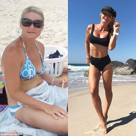 Belinda Norton who is fitter at 40 than she was in her 20s 6 Month Body Transformation, 6 Month Transformation, Fit At 40, Zara Haul, Zara Spring, Weight Transformation, Pilates Body, Old Woman, Fitness Transformation