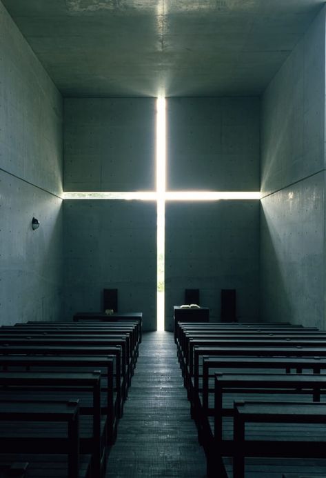 Church Of Light, Tadao Ando Architecture, Japan Architecture, Genius Loci, Tadao Ando, Japanese Architect, Famous Architects, Royal Academy Of Arts, Church Architecture