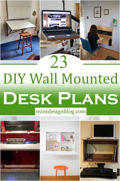 Diy Wall Mounted Desk, Floating Wall Desk, Arm Crochet, Fold Up Desk, Diy Floating Desk, Murphy Desk, Fold Out Desk, Drop Down Desk, Fold Down Desk