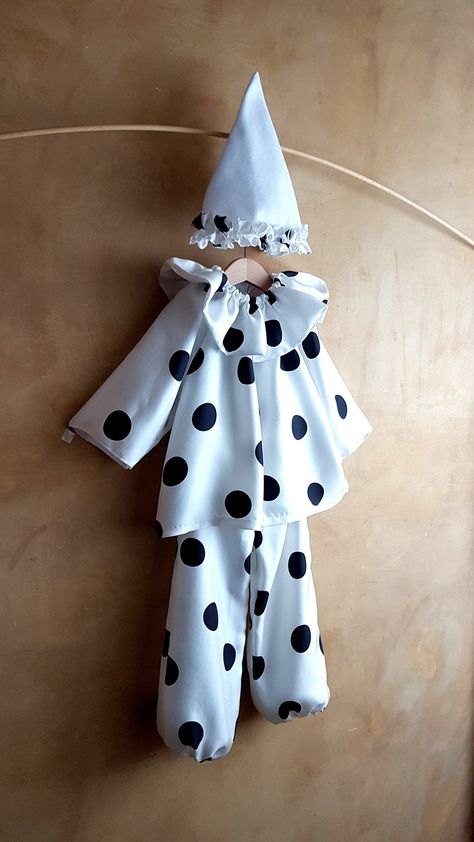 Italian Masquerade, Ring Bearer Dress, Satin Dress White, Pierrot Costume, Explorer Costume, French Circus, Aviator Cap, Clown Dress, Terra Cotta Pot Crafts Diy