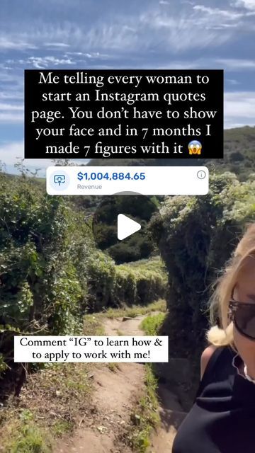 Eva | Instagram Growth & Monetization on Instagram: "Comment “IG” to learn how 🔥  My life completely changed 7 months ago…  Comment ‘IG’ if you want to learn how I make 7 figures in 7 months and how you can do it too ✨  When I started an Instagram Quote Page in October, I never would have imagined that I’d able to make that much 💰 with a quote page!  The best thing about it is that anyone can do it, you don’t need any experience and we also started from scratch!✨  That’s right  HERE’S HOW TO START TODAY ↓  You can launch in a couple of hours!  I provide my customers with all the resources to launch the entire business I offer.  Your business runs on AUTO!  You can make money while you sleep, literally.  What can your 30 days in this business look like for you?  All you need is an extra 1 Quote Page, Saving Money Chart, Startup Business Plan, 7 Figures, Instagram Quote, Business Checklist, Creating Wealth, Business Marketing Plan, Money Saving Strategies