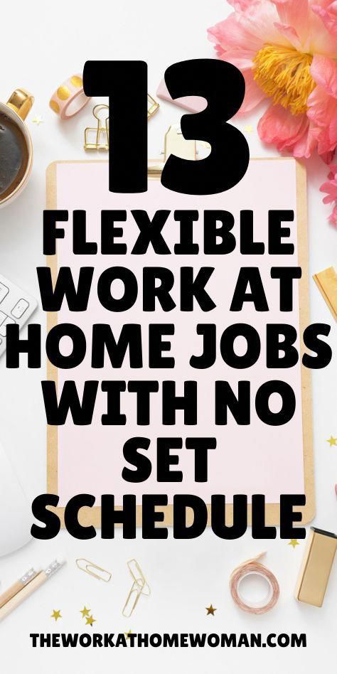 Whether you're looking to make a little extra cash or earn a full-time income, these flexible work-from-home jobs will give you flexibility! Wfh Job, Work From Home Careers, Work At Home Jobs, Work From Home Companies, Typing Jobs, At Home Jobs, Legit Work From Home, Legitimate Work From Home, Online Jobs From Home