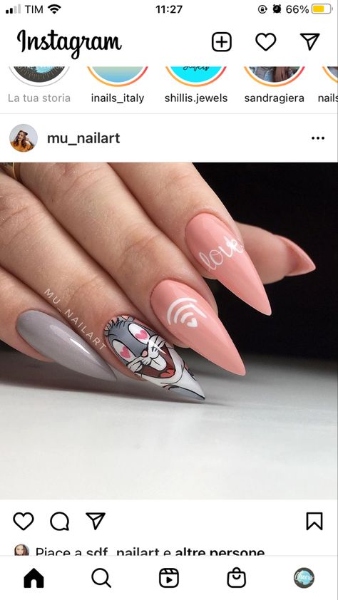 Most Beautiful Nails, Mickey Nails, Unghie Sfumate, Special Nails, Nail Drawing, Minimal Nails, Glow Nails, Nail Art Designs Videos, Soft Nails