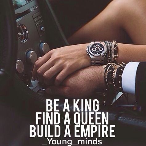 ➖➖➖➖➖➖➖➖➖➖➖➖➖➖➖ Be a king. Find a queen. Build an empire. GOALS ➖➖➖➖➖➖➖➖➖➖➖➖➖➖➖ Shout out to my good friend @millionaire.incorporated ➖➖➖➖➖➖➖➖➖➖➖➖➖➖➖ Who will you build a a empire with? ➖➖➖➖➖➖➖➖➖➖➖➖➖➖➖ Power Couple Quotes, Boss Lady Quotes, Boss Babe Quotes, Body Challenge, Babe Quotes, Motiverende Quotes, Goal Quotes, Boss Quotes, Sassy Quotes