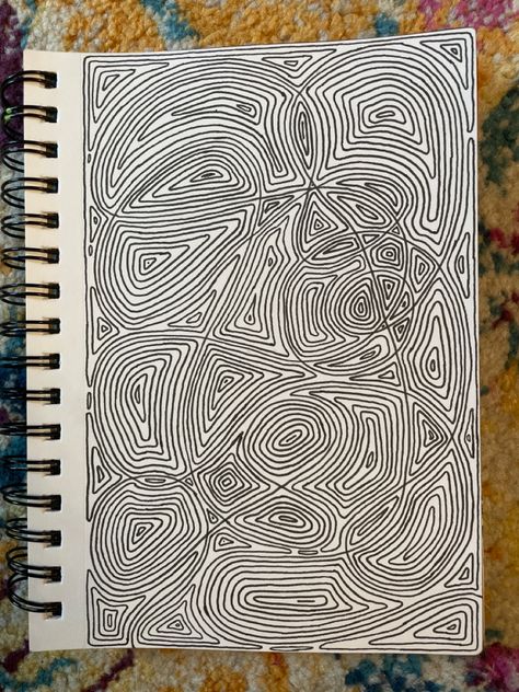 Illusion Illusion Doodles, Doodle Illusion, Flower Doodle, Flower Doodles, Trippy Art, Art Ideas, That Look, Doodles, Flowers