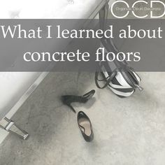 concrete floors review                                                                                                                                                                                 More Concrete Flooring Bathroom, Laundry Room With Concrete Floor, Concrete Mudroom Floor, Concrete Bathroom Floors, Cement Bedroom Floor, Beautiful Concrete Floors, Bathrooms With Concrete Floors, Concrete Kitchen Floors Ideas, Modern Farmhouse Concrete Floors