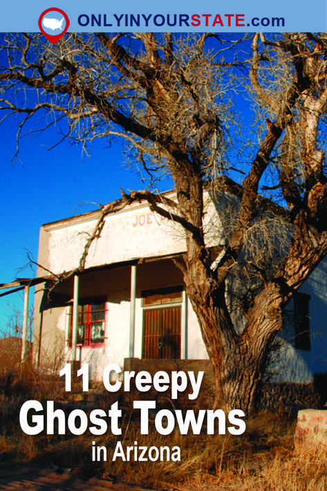 Spooky or sad? You decide. Haunted Arizona, Ghost Town Aesthetic, Abandoned Cities Ghost Towns, Ghost Town Movie, Ghost Towns Usa, Ghost Town Band, Arizona Ghost Towns, Rhyolite Ghost Town, Nelson Ghost Town