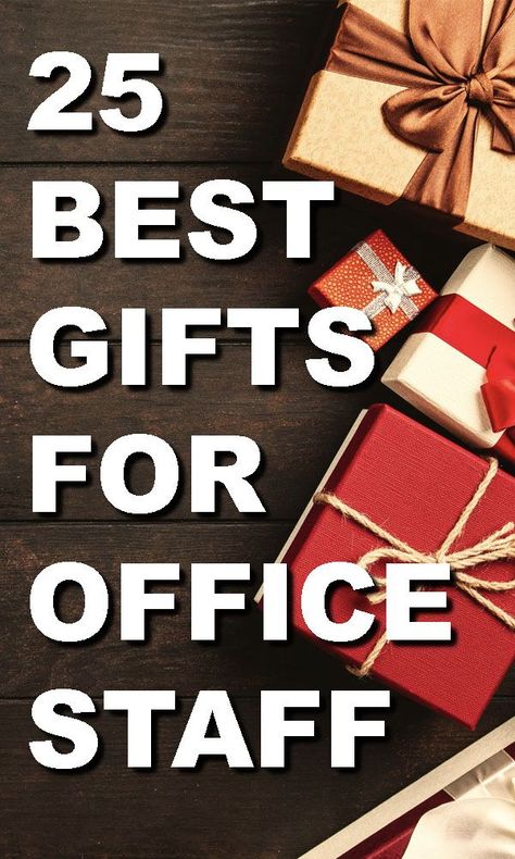 Gift Ideas For Staff Christmas, Staff Holiday Gift Ideas, Company Christmas Gift Ideas, Holiday Gift Ideas For Coworkers, Best Office Gifts, Best Gifts For Employees, Gifts For Office Staff, Unique Office Gifts, Employee Holiday Gifts