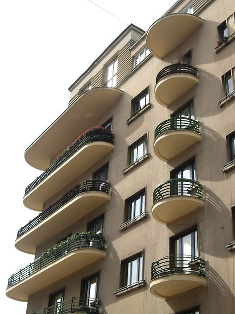 Iron balcony railing