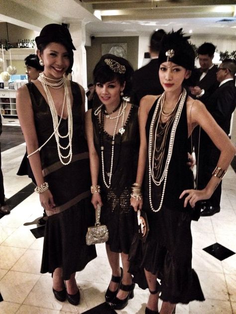 Dre 20s Dress Up, Roaring 20s Outfit, 20s Party Outfit, 1920s Outfit Ideas, Roaring 20s Party Outfit, Estilo Charleston, 1920s Outfit, Il Grande Gatsby, 20s Outfit