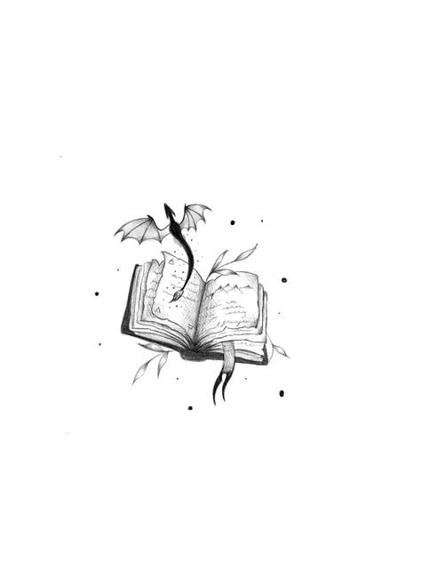 Tattoo Open Book, Book Tattoo Behind Ear, Book And Dragon Tattoo Ideas, Small Bookish Tattoo Ideas, Book Ankle Tattoo, Book Lover Tattoo Ideas Small, Suriel Tea Tattoo, Mini Book Tattoos, Small Book Tattoo Ideas