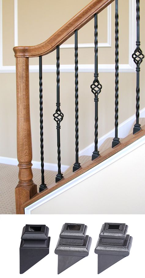 What’s Your Pitch? - No, we’re not talking about your sales pitch! Let’s talk about your staircase pitch/angle. Whether you are framing out an entire stair or just installing treads, handrails and balusters, this critical measurement is the key to success. In this week’s blog we explore a number of related topics. Staircase Update, Banister Remodel, Stair Railing Makeover, Interior Stair Railing, Wrought Iron Stair Railing, Wrought Iron Staircase, Iron Handrails, Staircase Railing Design, Traditional Staircase