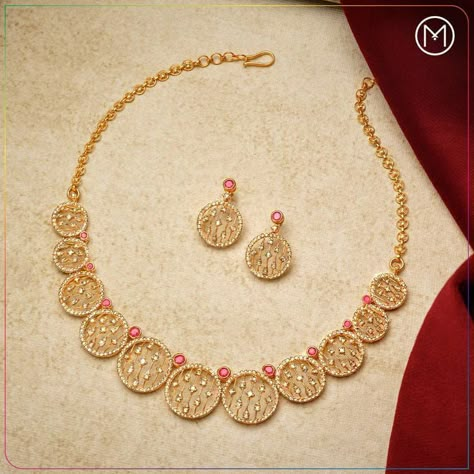 Gold Pendent Set Indian Latest, Malabar Gold Jewellery Necklaces Simple, Malabar Gold Jewellery Necklaces, Indian Bridal Jewellery Set, Malabar Gold Jewellery, Gold Necklace Bridal, Latest Jewellery Designs, Bridal Jewellery Set, Unique Gold Jewelry Designs