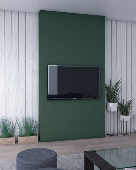 Wall Ideas Behind Tv, Wallpaper Behind Tv, Unique Accent Wall Ideas, Brown And Gold Wallpaper, Unique Accent Wall, Wall Behind Tv, Wooden Accent Wall, Grey Accent Wall, Green Accent Walls