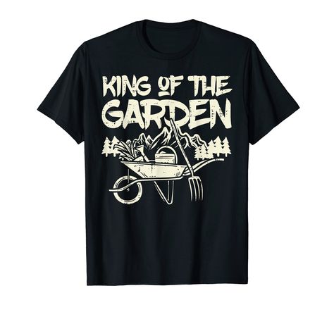 PRICES MAY VARY. Grab this King Of The Garden T-Shirt for your plant lover mom, dad, husband, wife, boyfriend, girlfriend, grandma, grandpa, sister or bestie! It's the perfect gift idea & present for birthday, mother's day, father's day or christmas! This cool King Of The Garden T-Shirt is a perfect gift for gardeners, garden lovers, landscapers, plantaholics horticulturists and green thumb men women kids who will proudly wear this planting landscaping vegetable flower garden tee apparel Lightwe Gifts For Gardeners Men, Gifts For Gardeners, Present For Birthday, Garden Lovers, Tee Outfit, Men T Shirt, Boyfriend Girlfriend, Husband Wife, Plant Lover