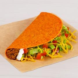 Nacho Cheese Doritos® Locos Tacos Supreme® Doritos Locos Tacos, Nacho Cheese Doritos, Creamy Jalapeno Sauce, Doritos Taco, Food References, Taco Bell Recipes, Easy Taco Recipes, Seasoned Fries, Cheerleading Bows