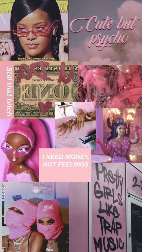 Baddies Wallpaper, Baddie Vibes Wallpaper, Dark Aesthetic Wallpaper Iphone, Foto Muro Collage, Rapper Wallpaper Iphone, Vision Board Wallpaper, Bad Girl Wallpaper, Aesthetic Wallpaper Iphone, Wallpaper Iphone Neon