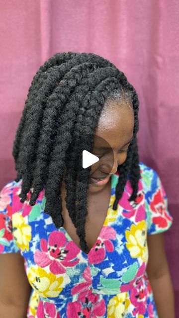 Afro Kinking Hair Styles, Fluffy Braids, Twists Braids, Best Hair Stylist, Afro Twist, Braids With Extensions, Pretty Braided Hairstyles, Natural Hair Updo, Hair Brained