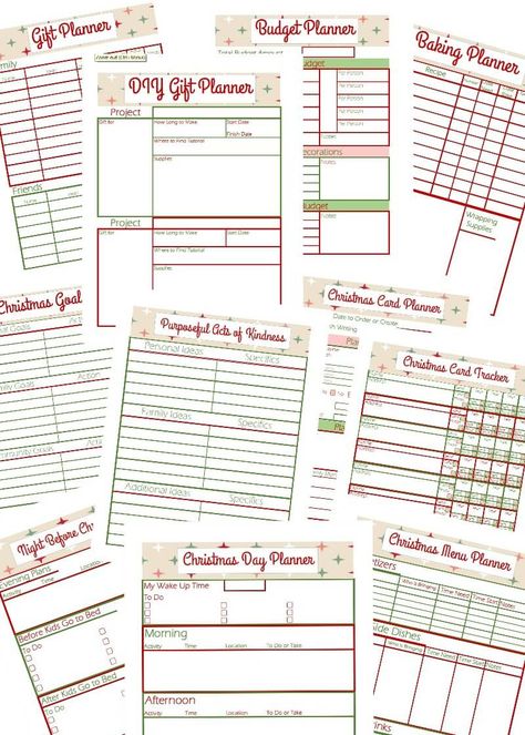 Use these 14 pages of free Christmas Planner printables to get organized for the holidays. Focus on what's really important, save money and reduce stress. #christmasplanner Christmas Planner Printables Free 2023, Holiday Planner Printables Free, Christmas Planner Printables Free, Christmas Planner Free, Holiday Budget Planner, Christmas Planning Printables, Christmas Binder, Christmas Planner Printables, Blog Planner Printable