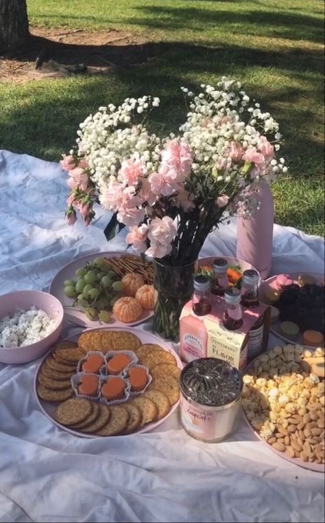 summer spring winter fall trendy picnic inspo friends cottagecore Cottagecore Picnic, Picnic Date Food, Pink Picnic, Picnic Pictures, Picnic Inspiration, Picnic Birthday, Picnic Date, Perfect Picnic, Picnic Time