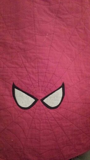 Spiderman Quilt Pattern, Spiderman Quilt, Batman Quilt, Superhero Quilt, Rag Blanket, Spiderman Blanket, Quilting Designs Patterns, Childrens Quilts, Machine Quilting Designs