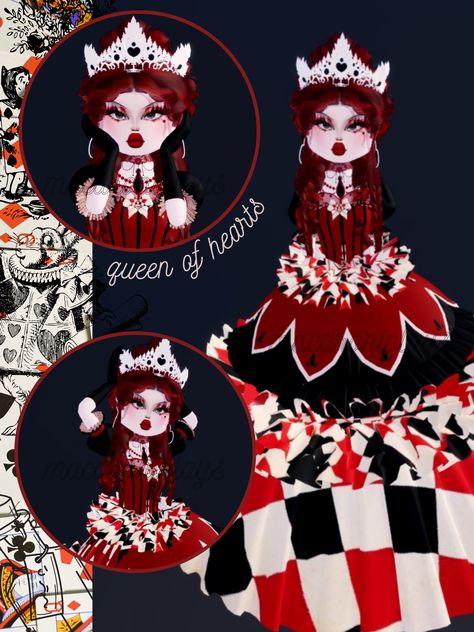 mine! do not repost❤️
themes: red, queen of hearts, alice in wonderland

#dresstoimpress #queenofhearts Queen Of Hearts Alice In Wonderland, Alice In Wonderland Red Queen, Red Queen Of Hearts, Queen Of Heart, Queen Of Hearts Alice, Wonderland Theme, Alice Madness, Red Queen, Queen Of Hearts