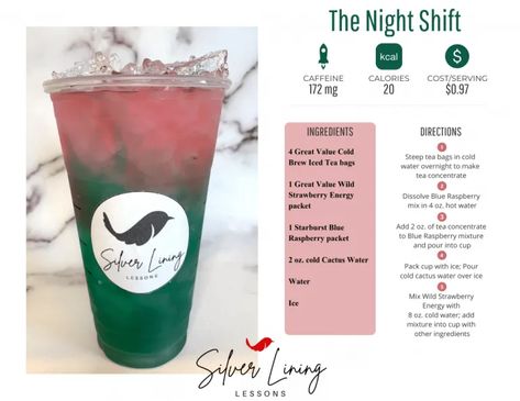 The Night Shift – Silver Lining Lessons Natural Loaded Tea, Herbalife Protein Drink Mix Recipes, Loaded Teas Without Herbalife, Energizing Tea Recipe, Loaded Tea Without Herbalife, Herbal Life Loaded Tea Recipes, Loaded Tea Recipes Diy Walmart, Diy Loaded Tea Without Herbalife, How To Make Herbalife Tea Drinks