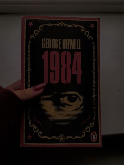 #1984 #nineteeneightyfour #georgeorwell #bookaesthetic #novel #reading #classic #dystopian #literature Four Aesthetic, Dystopian Literature, 1984 Book, Novel Reading, Nineteen Eighty Four, George Orwell, Book Aesthetic, Literature, Reading