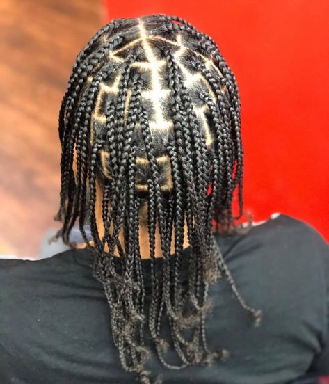 11 Best Box Braids Hairstyles for Men in 2021 Braids Hairstyles For Men, Box Braids Men, Mens Twists Hairstyles, Cornrows With Box Braids, Hair Twists Black, Braids Men, Boy Braids Hairstyles, Cornrow Hairstyles For Men, Braids For Boys