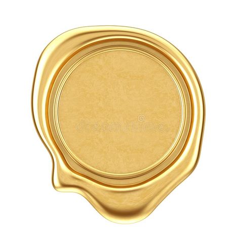 Gold Wax Seal with Blank Space for Your Design. 3d Rendering. Gold Wax Seal with #Sponsored , #AFFILIATE, #PAID, #Wax, #Blank, #Rendering, #Seal Symbole Instagram, Ancient Paper, Gold Wax Seal, Candle Stamping, Baby Logo Design, Letter Stamp, Photoshop Tutorial Photo Editing, Flower Graphic Design, Church Poster Design