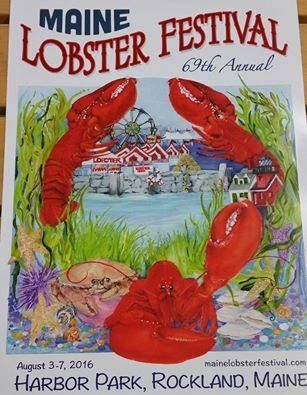 Maine Lobster Festival, Rockland Maine, Schedule Of Events, Cooking Contest, Maine Lobster, Table Art, First Snow, Art Table, Photo Reference