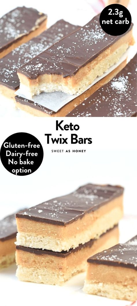 Bear Diet, Galletas Keto, Twix Bars, Caramel Recipe, Twix Bar, Keto Bars, Baking Fun, Keto Sweets, Keto Brownies