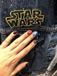 #BEAUTY, #RELATIONSHIPS #Fashion #Animals #Outfits #Winter Outfits #Animals Chewbacca Nail Art, Short Star Wars Nails, Darth Vader Nails Star Wars, Starwars Nails Easy, Nickelback Nails, Simple Star Wars Nail Designs, Easy Star Wars Nails, Star Wars Manicure, Star Wars Theme Nails