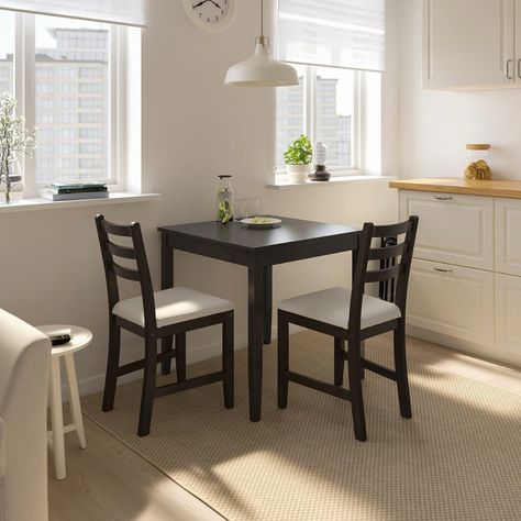 Best Kitchen and Dining Tables for Small Spaces | Taste of Home Dapur Ikea, Dining Table Small Space, Small Dining Table Set, Små Rum Lidt Plads, Set Meja Makan, Small Kitchen Tables, Chairs For Small Spaces, Table For Small Space, Small Dining Table