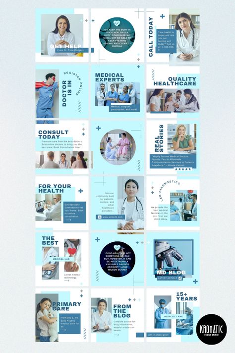 Instagram puzzle template for medical clinics, featuring a professional hospital theme and doctor social media graphics. #MedicalClinic #DoctorInstagram #HospitalTheme #HealthcareSocialMedia #ProfessionalDoctors Doctor Instagram Feed, Medical Instagram Post, Doctor Insta, Puzzle Graphic, Instagram Puzzle Template, Puzzle Feed, Instagram Plan, Medical Posters, Puzzle Template