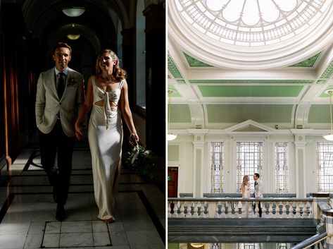 Islington Town Hall Wedding, Colourful Editorial, Town Hall Wedding, First Garden, Dust Bowl, December Wedding, Front Steps, Editorial Wedding, Meet Friends