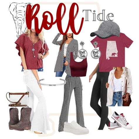 Alabama Football Game Outfit, Alabama Football Game, Alabama Game Day, Game Day Fashion, Amazon Fashion Finds, Football Game Outfit, Game Day Outfit, Twist And Shout, Day Fashion