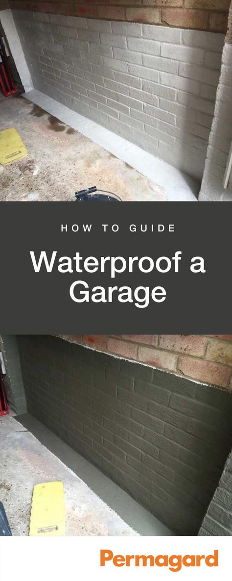 Whether you have a garage adjoining your house or an external garage, there's every chance you will have experienced some degree of dampness on the internal walls. This can occur, or become much worse, following construction work by neighbours with a higher land level or if you build behind your garage. It's usually at this point that people look at their options when it comes to waterproofing a garage. Garage Baseboard, Waterproof Garage, Winterize Garage, Garage Wall Covering, Waterproof Garage Walls, Diy Finish Garage Walls, Garage Cladding, Insulate A Garage, Garage Walls Covering Ideas