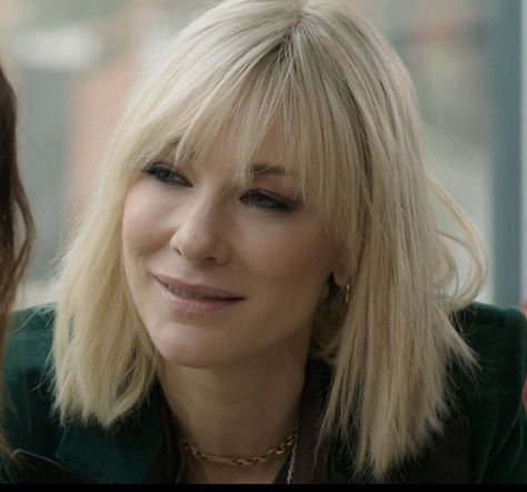 Lou Miller, Read Rose, Oceans 8, Cate Blanchett, Holy Trinity, Hair Inspo, Short Hair Styles, Gif, Wattpad