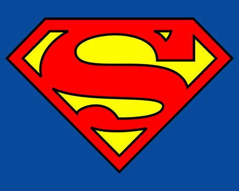 Superman's Sign Superman Birthday Party, Logo Superman, Superman Party, Superman Symbol, Superman Birthday, Relationship Blogs, Comic Poster, Superman Logo, Superhero Birthday Party