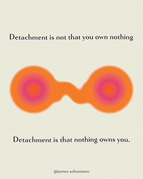 James Sebastiano Jr. on Instagram: “Detachment is not that you own nothing, detachment is that nothing owns you. - The Bhagavad Gita This statement/understanding is huge. I…” Law Of Detachment, Life Quotes Love, Bhagavad Gita, Positive Self Affirmations, Happy Words, New Energy, Note To Self, Pretty Words, Pretty Quotes