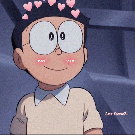 Love yourself 🤍 Dp For Instagram Unique, Nobita Doremon, Dp For Instagram Unique Cartoon, Puppy Wallpaper Iphone, Funny Cartoon Photos, Cartoon Dp, Dp For Instagram, Cute Cat Tattoo, Cartoons Dp