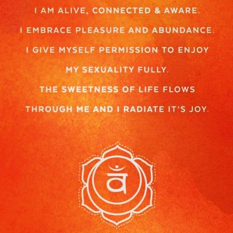 Svadhishthana Balanced Sacral chakra You are: ¤passionate ¤present in your body ¤sensual ¤creative ¤joyful most of the time 🦋3 ways to heal your sacral chakra 📿Do more of what makes you happy 📿Meditate visualize the color orange 📿Let go, of people and emotions that no longer serve you  I'm thinking a what are chakras blog post is needed.. will post the link here once it is manifested.  #yogaforra #visualize #meditationishealing #yogaislife🕉 Reiki Books, Chakra Flow, Sacral Chakra Affirmation, Anahata Chakra, Chakra Health, Mystery School, Crystal Chakra, Carnelian Crystal, Chakra Pendant