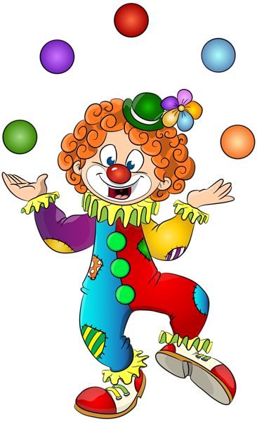 Clown Images, Clown Crafts, Carnival Crafts, Circus Crafts, Clown Hat, Art The Clown, Happy Birthday Png, Circus Theme Party, Clowns Funny