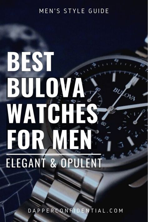 So whether you're looking for a budget option or something that'll stand out in a crowd, we've got the perfect watch to match an stvle. We found ten professional-looking Bulova watches to suit your style. Read the article now. Bulova Watches For Men, Mens Office Fashion, Grooming Hacks, Men's Office, Bulova Mens Watches, Best Watch Brands, Mens Office, Bulova Watches, Luxury Watch Brands