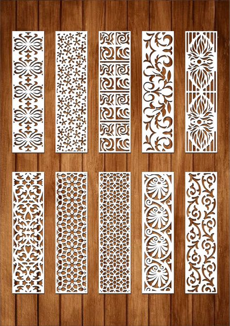 Cnc 2d Design, Cnc Panel Design, Cnc Design Pattern Modern, Cnc Panel, Modern Steel Gate Design, Jalli Design, Partition Panel, Jaali Design, Wedding Stage Decor